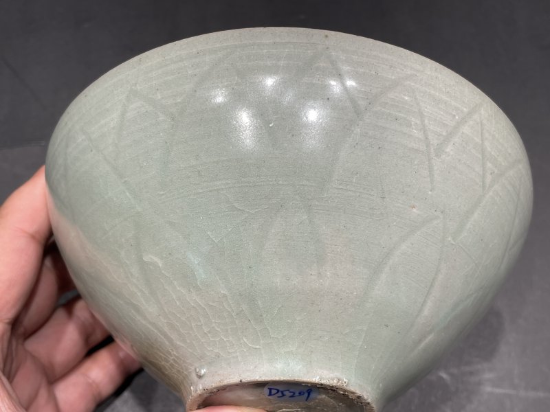 明 高丽青瓷碗（带包装） - 图5