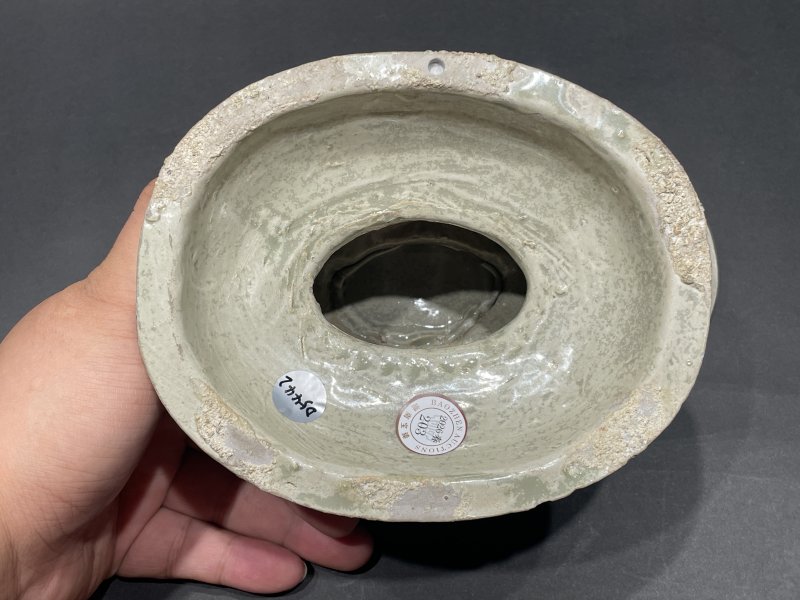 明 越窑青瓷鹿型脉枕 - 图7