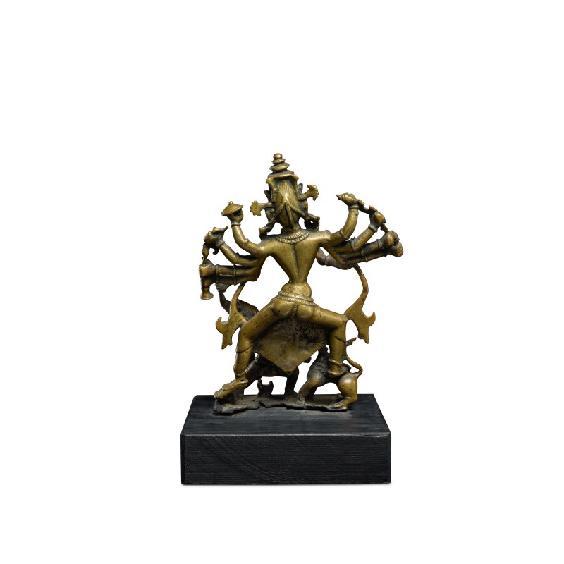A bronze figure of Durga, India, Orissa, 17th / 18th century - 图4