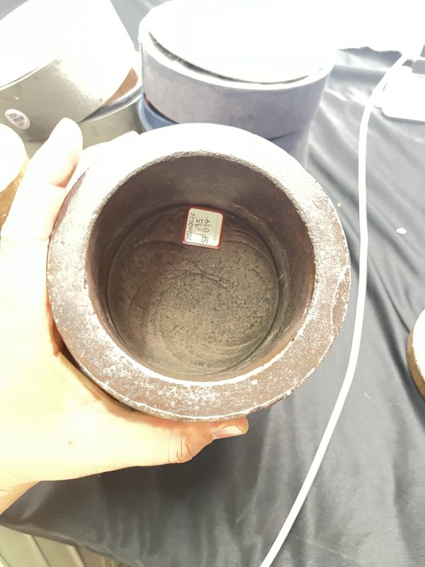 “虎啸龙吟” 澄泥蛐蛐罐一对（附囊套） - 图12