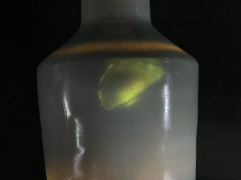 明 龙泉窑粉青釉纸槌瓶 - 图12