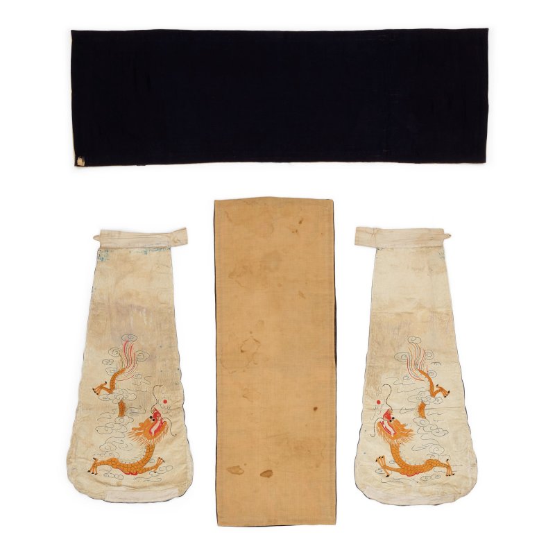 清至民國 各類織綉品一組八件 | A GROUP OF EIGHT MISCELLANEOUS TEXTILES - 图2