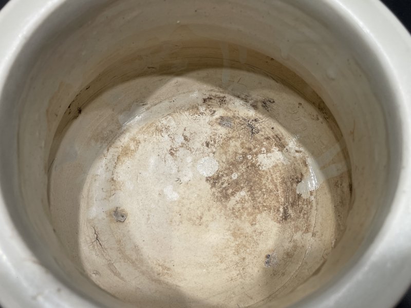 明 耀州窑月白釉狮腿三足炉 - 图10