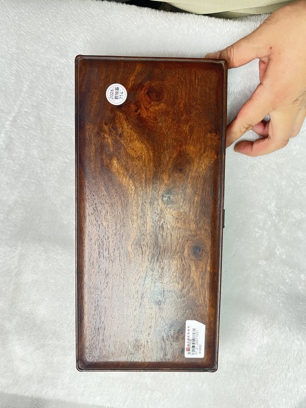 黄花梨拜盒 - 图2
