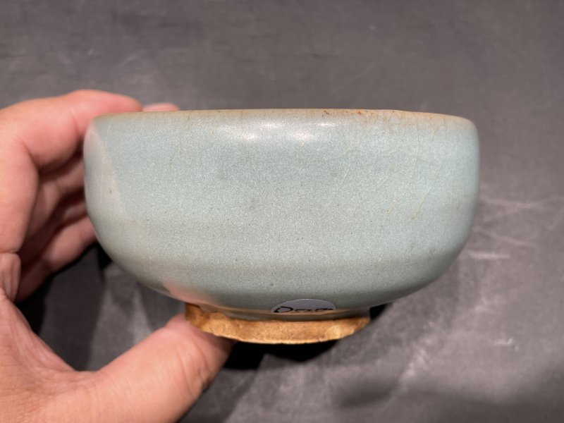 明 钧窑月白釉钵 - 图5