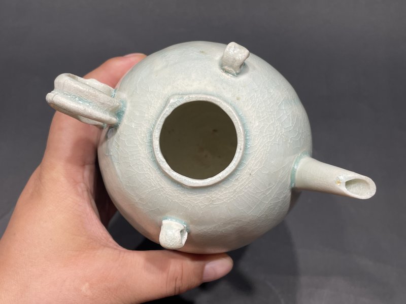 明 湖田窑瓜棱水注 - 图8