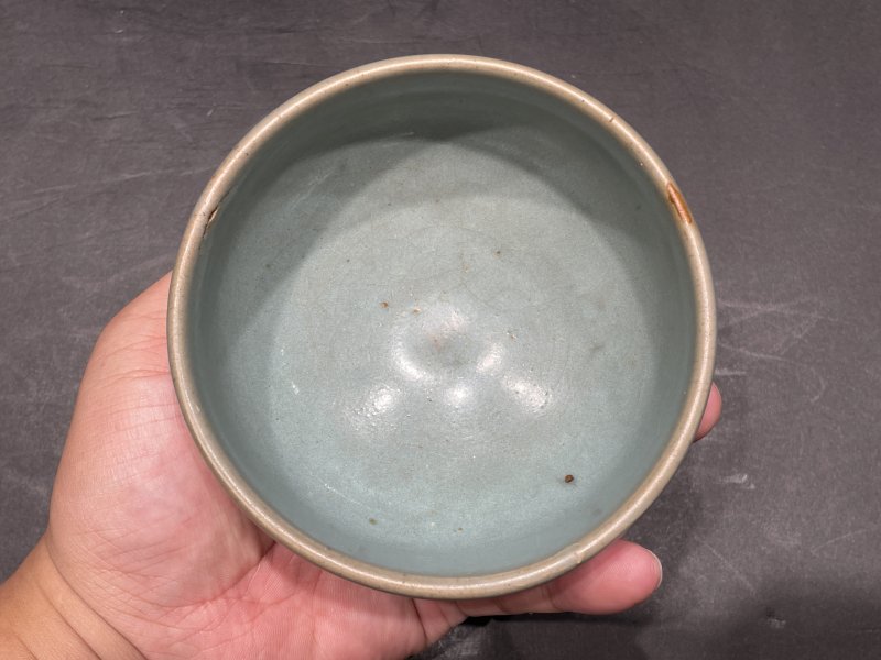 明 钧窑月白釉钵 - 图6