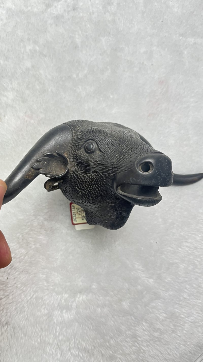 铜牛头法器 - 图4