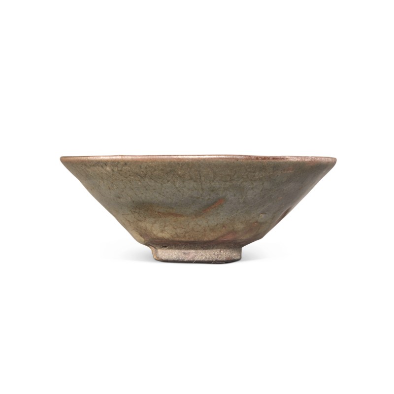 宋 建窰灰釉茶盞 - 图2