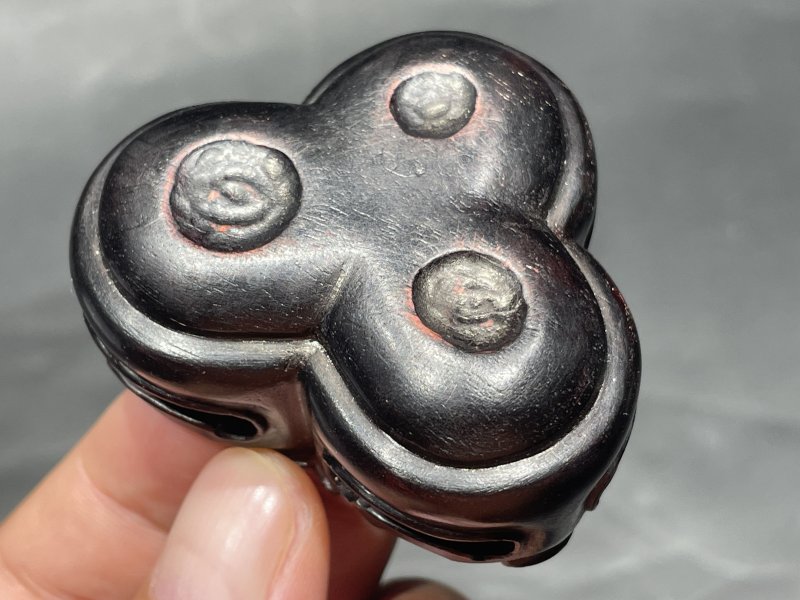 清乾隆 仿生瓷枣形文房摆件 - 图7