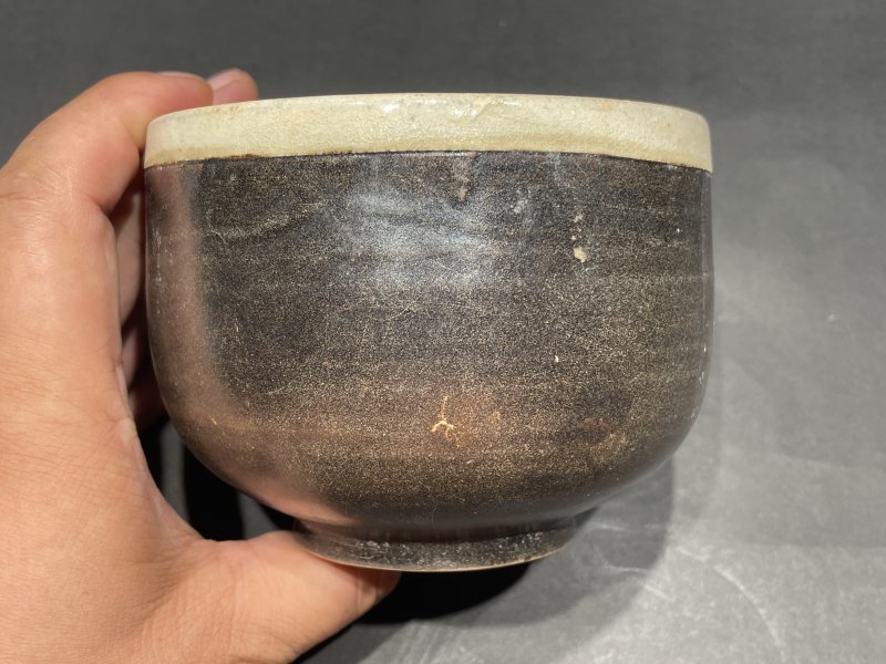 明 巩县窑淄素钵 - 图4