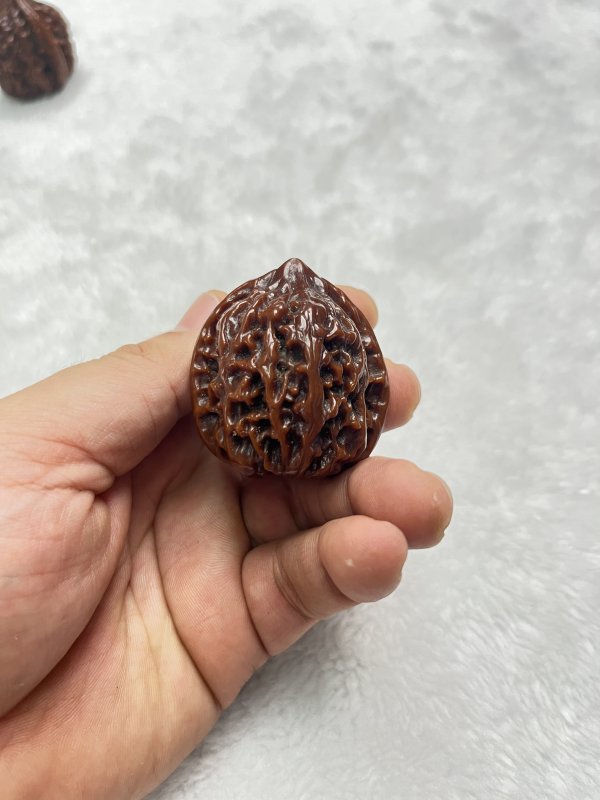 鸡心核桃手捻一对 - 图8