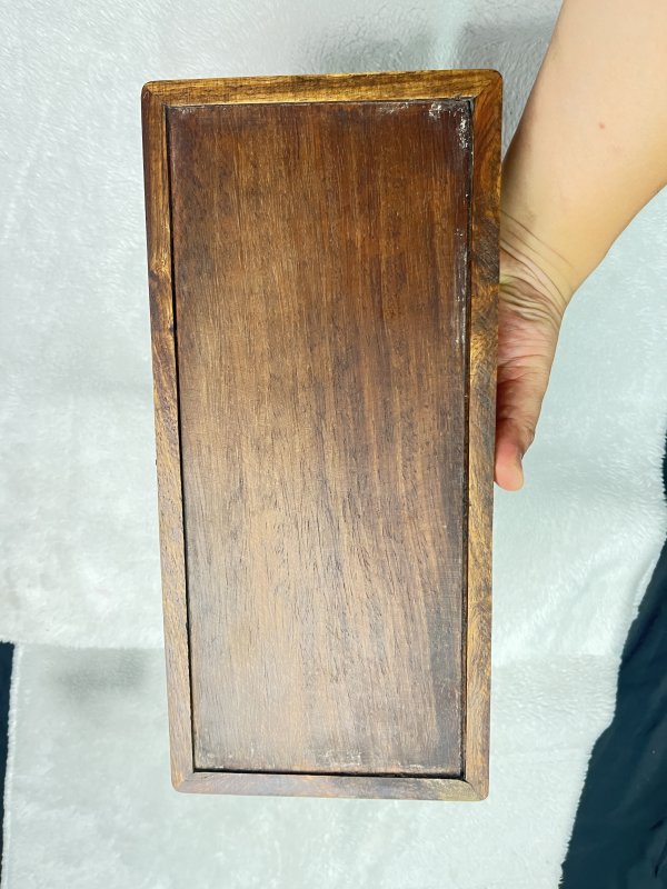 黄花梨拜盒 - 图4