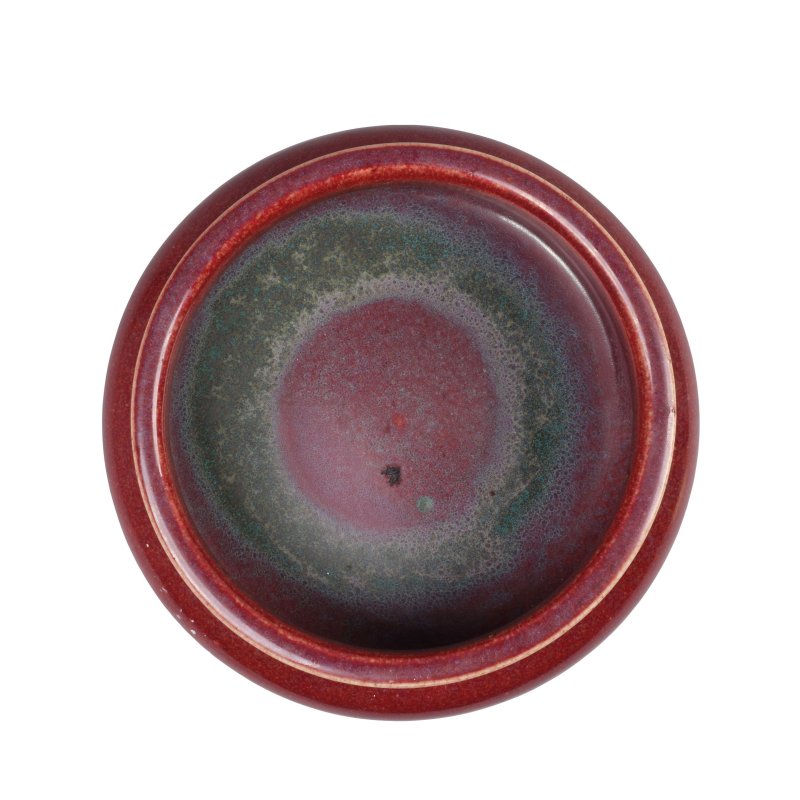晚清/民國 窯變釉三足爐 | A FLAMBÉ-GLAZED TRIPOD CENSER - 图2