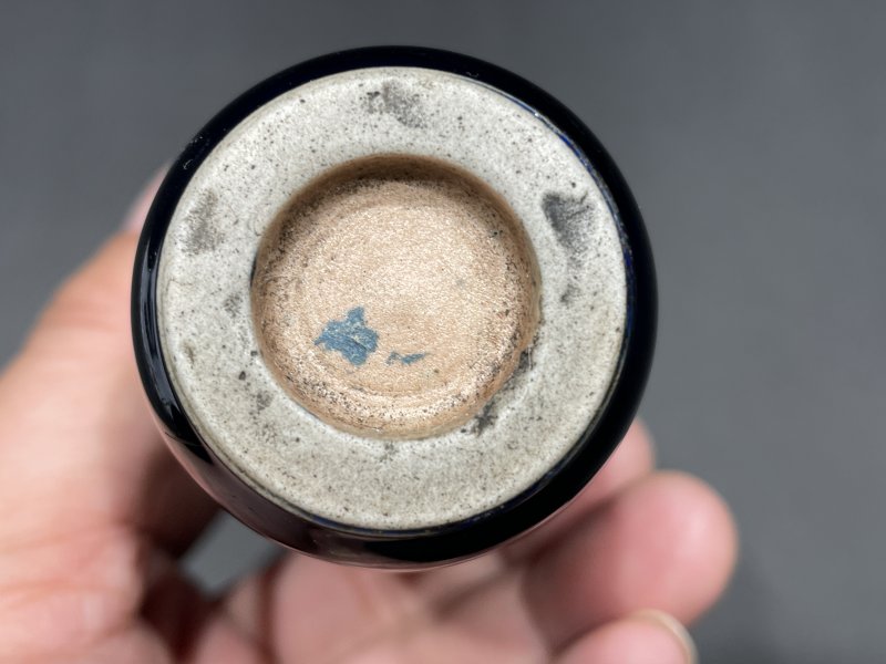 清雍正 茄皮紫小灯笼瓶 - 图7