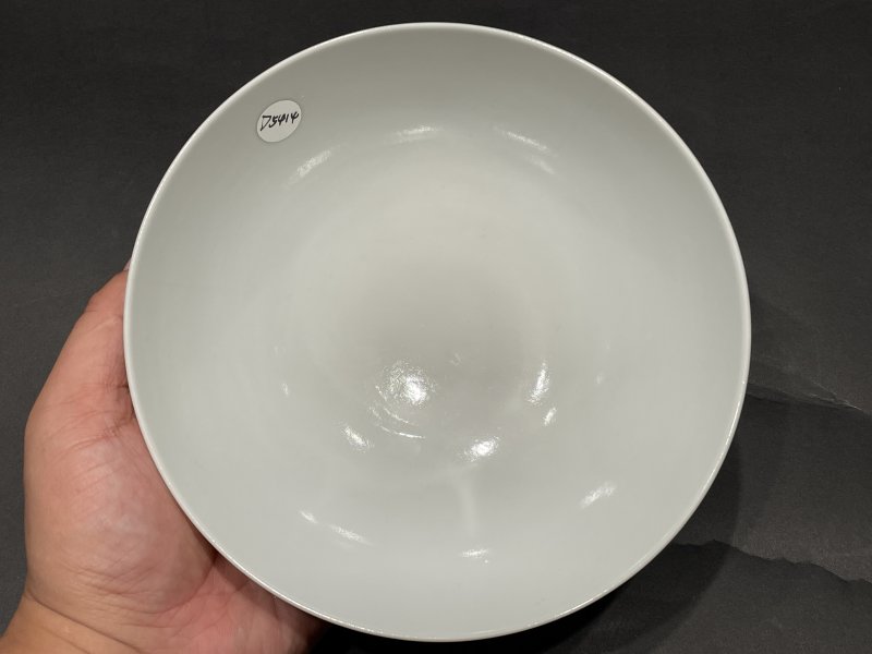 清道光 慎德堂制矾红描金十二莲纹碗 - 图8