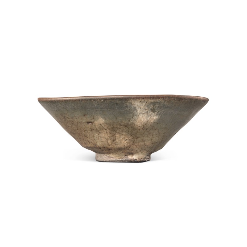 宋 建窰灰釉茶盞 - 图3