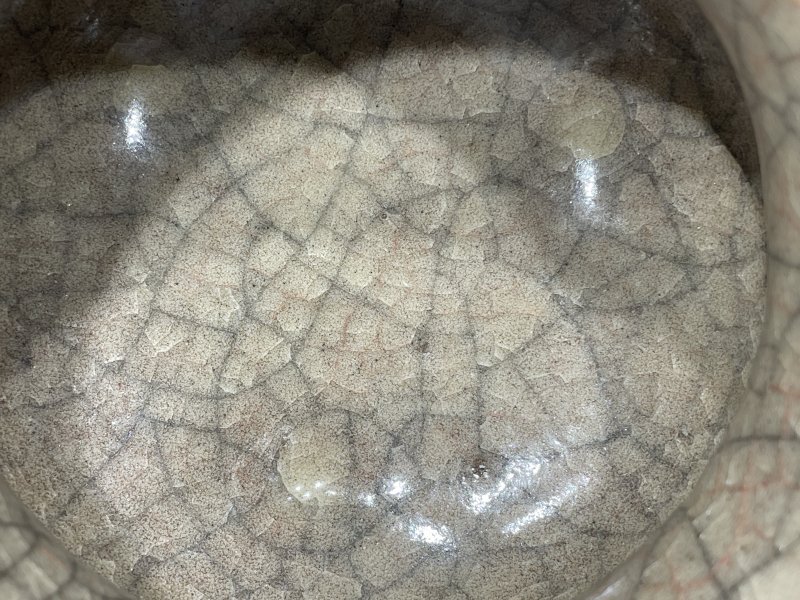 元 哥釉三足琴炉 - 图7