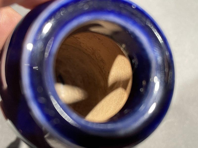 清雍正 茄皮紫小灯笼瓶 - 图9