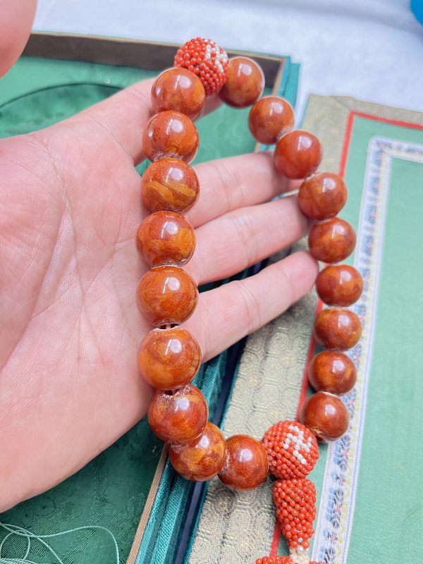蜜蜡十八子手持 - 图6