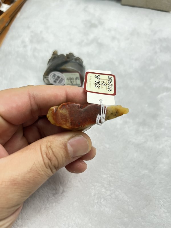 罗汉、动物钮石印章一组 - 图9
