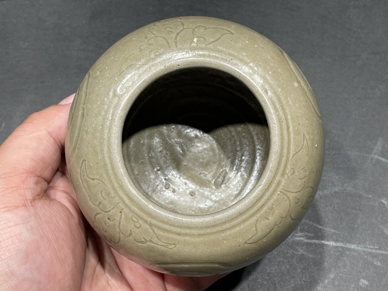 明 越窑青釉刻花钵 - 图7