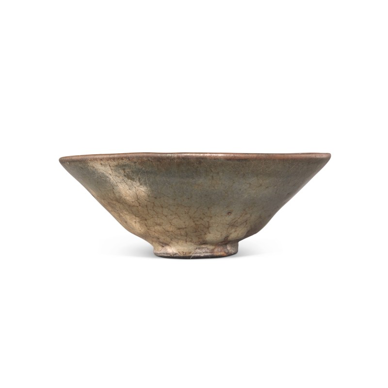 宋 建窰灰釉茶盞 - 图5