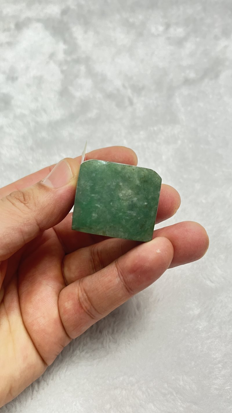 翡翠素面马鞍扳指 - 图3