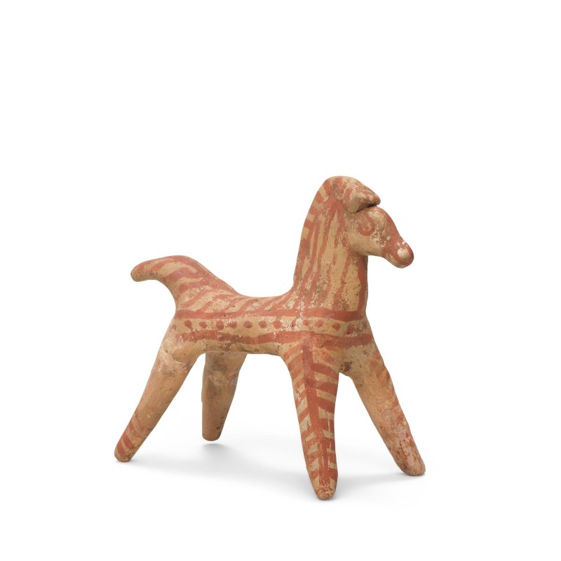 A Boeotian terracotta horse
