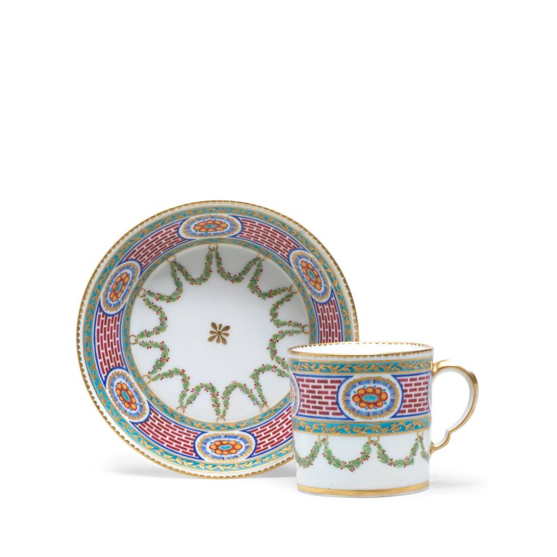 A Sèvres cup and saucer (gobelet litron et soucoupe), dated 1770 - 图3