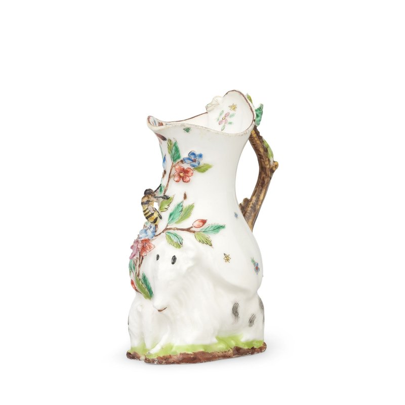 A Chelsea 'Goat and Bee' jug, circa 1745-47 - 图4