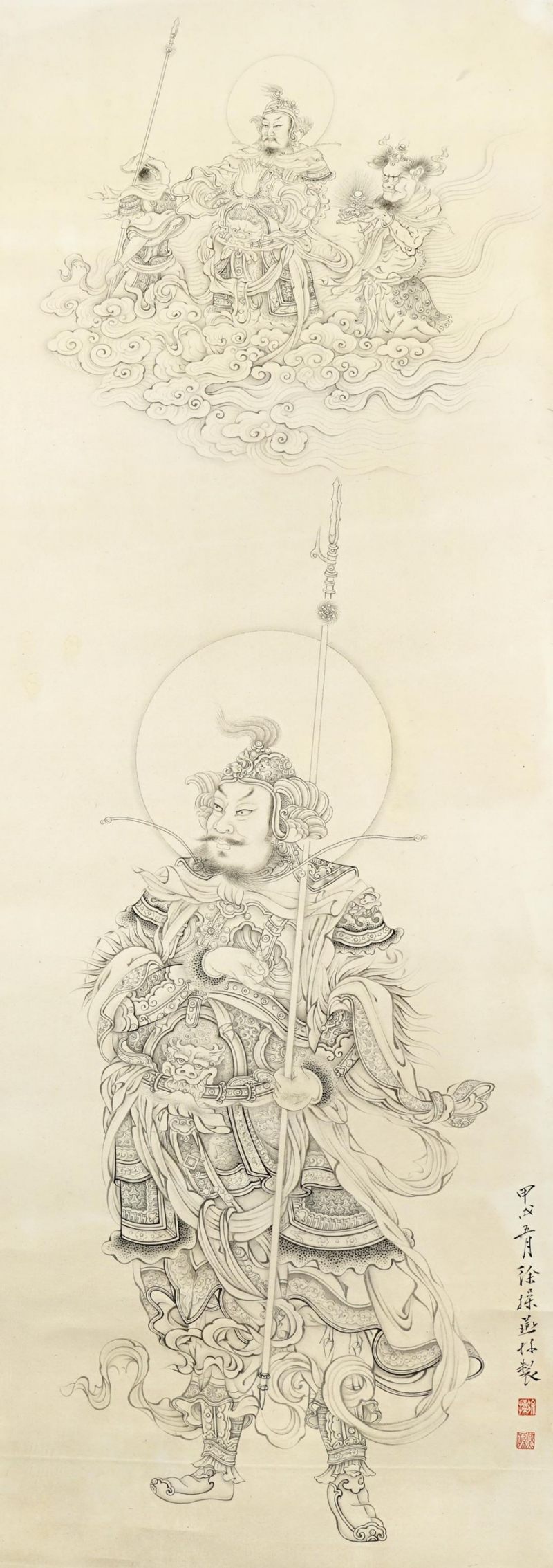    徐操 素描人物