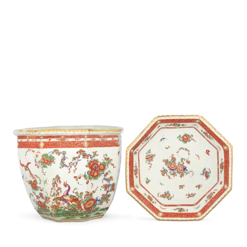A very rare Worcester jardinière and stand, circa 1765-68 - 图5