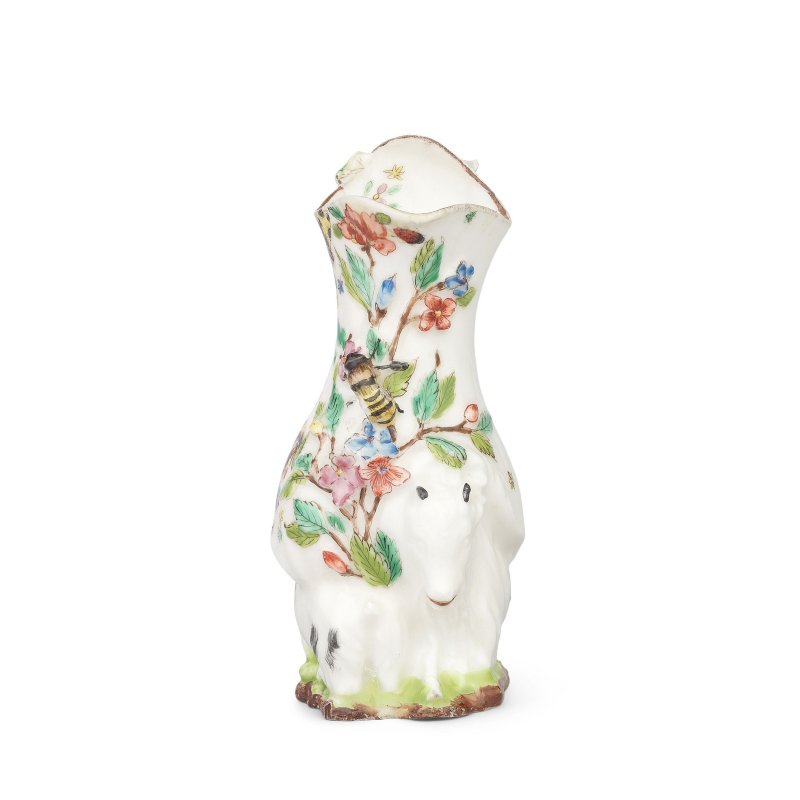 A Chelsea 'Goat and Bee' jug, circa 1745-47 - 图5