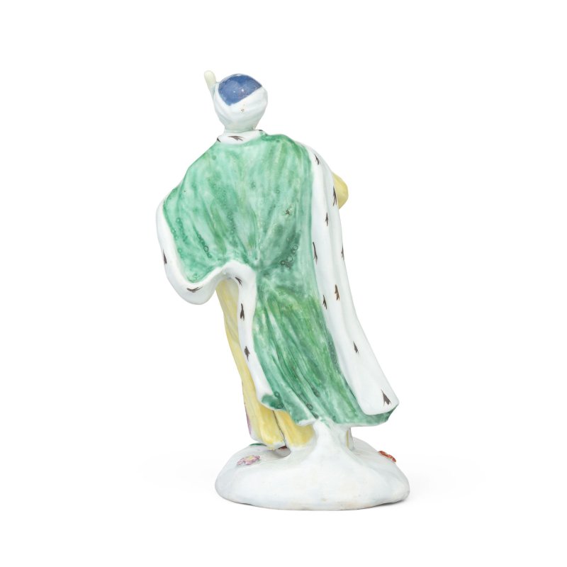 An important Liverpool (Philip Christian) figure of a gentleman in Turkish costume, circa 1765-75 - 图2