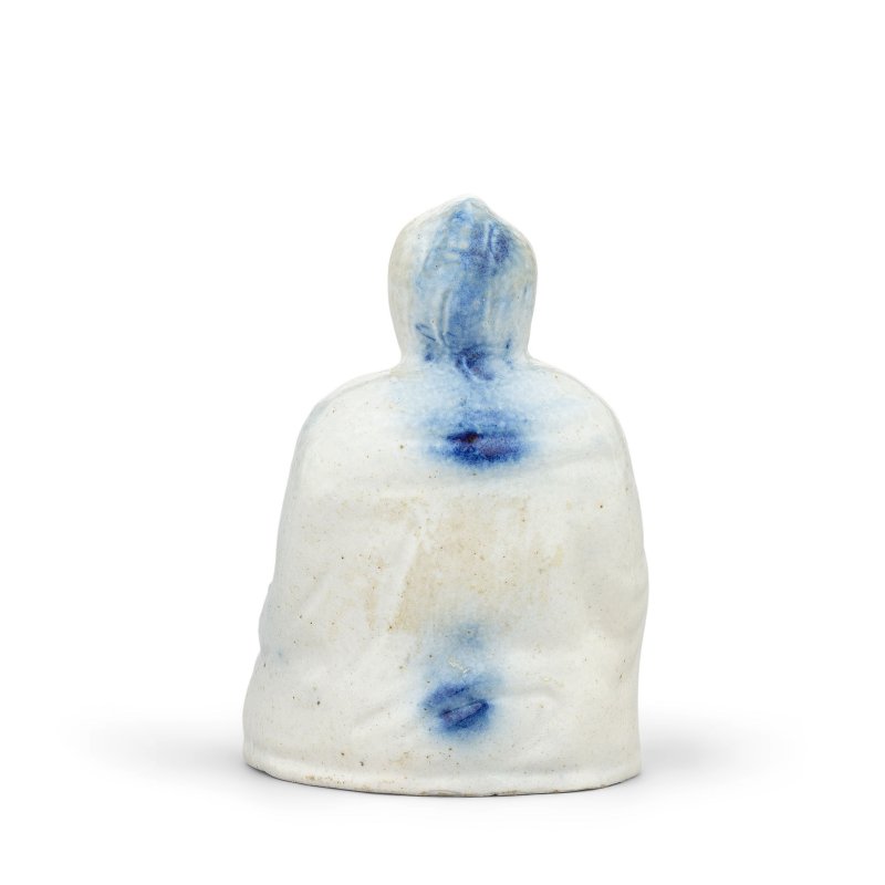 A rare Staffordshire saltglaze figure of Budai Heshang, circa 1750 - 图2