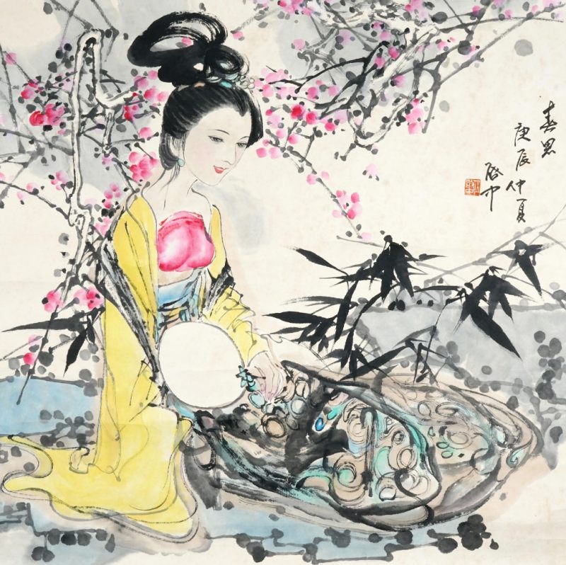    伍啟中 春思