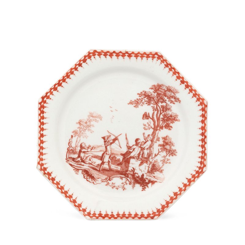 A good Bow plate, circa 1756-58