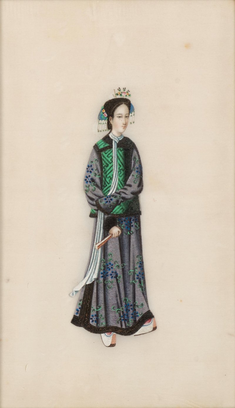 佚名 廣東學院畫派 清代官服圖 冊頁十幀 設色紙本 鏡框 十九世紀 | ANONYMOUS, GUANGDONG SCHOOL, 19th century - 图13