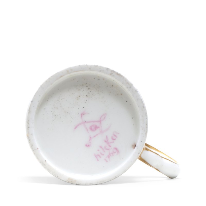 A documentary Sèvres cup (gobelet litron), dated 1769 - 图4