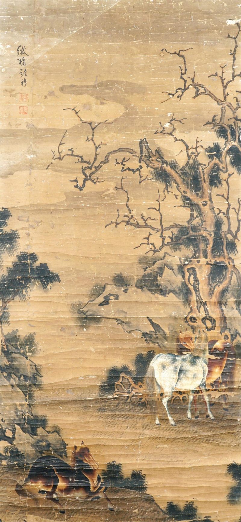    張穆 風景動物