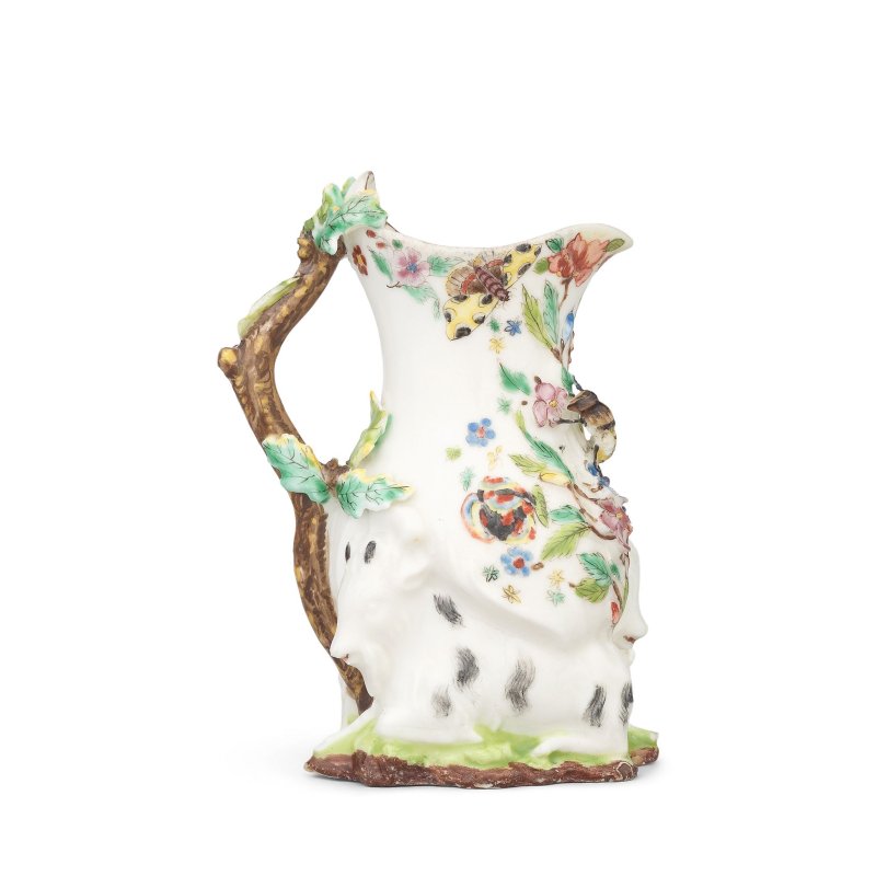 A Chelsea 'Goat and Bee' jug, circa 1745-47 - 图12
