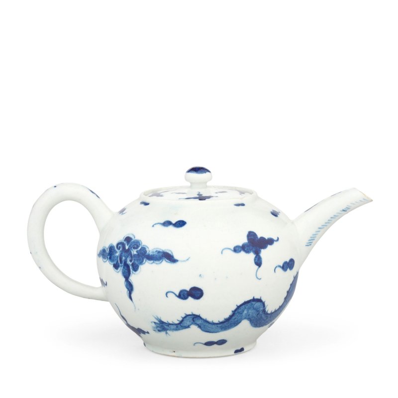 A Bow teapot and cover, circa 1756-58 - 图3