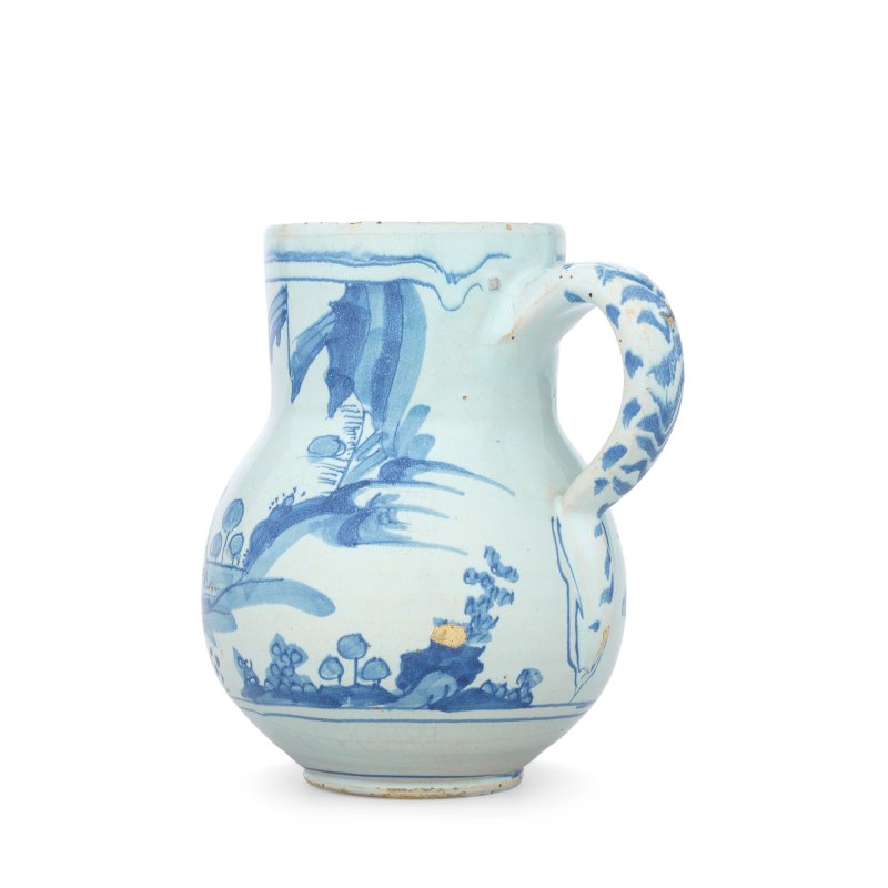 A large English delftware mug, circa 1680-90 - 图3
