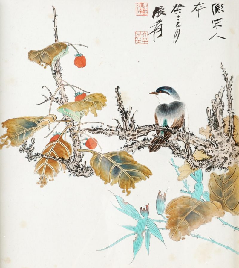    張大千 鳥