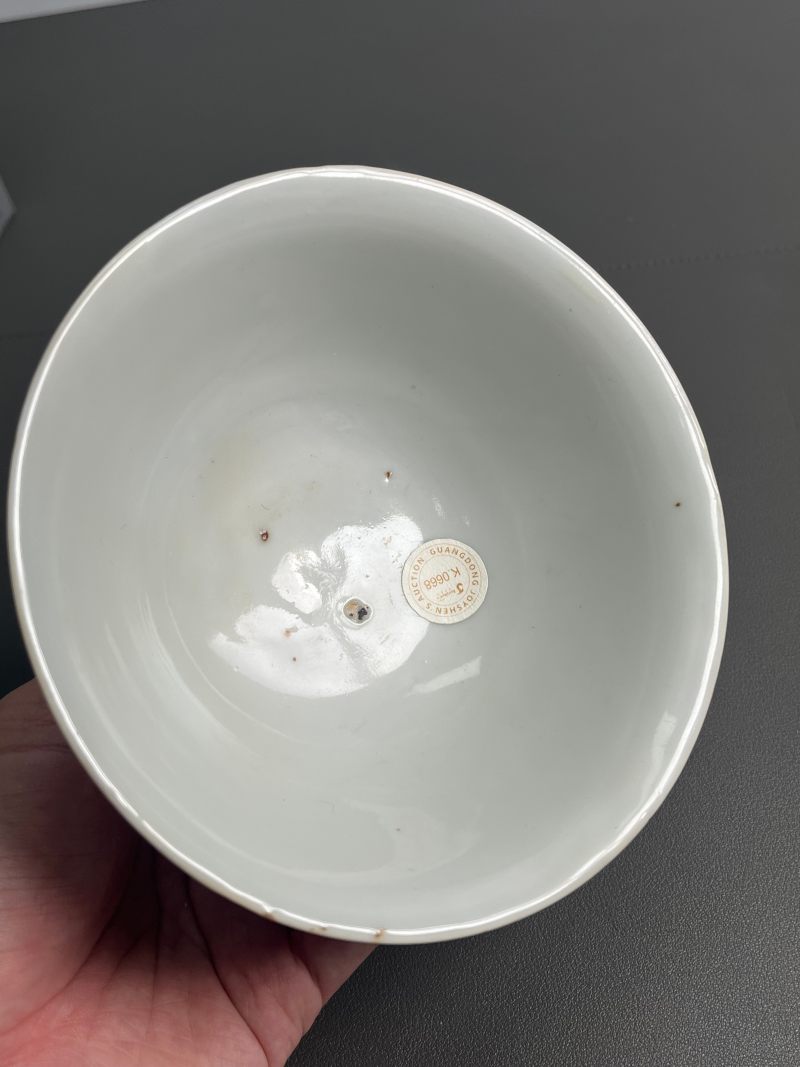 明永乐  甜白釉高足杯 - 图16
