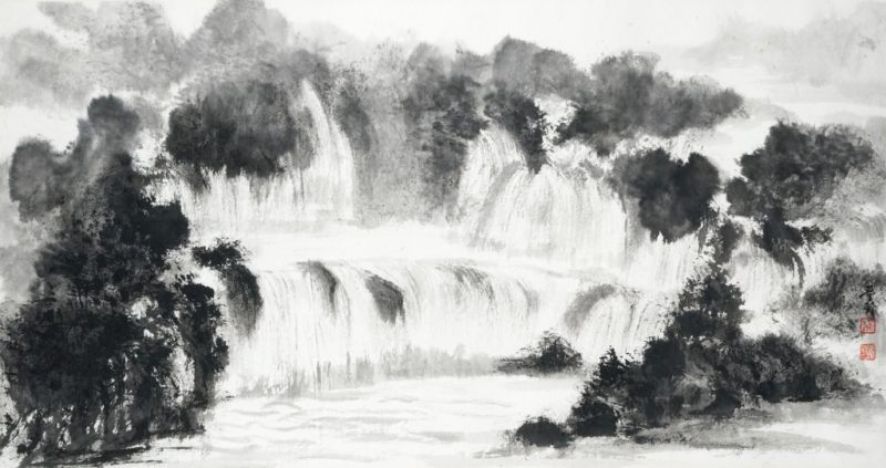    陳珍 山水