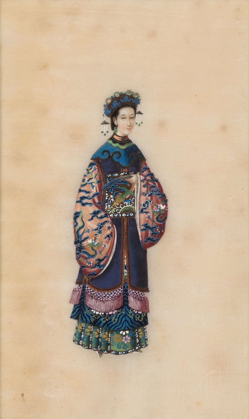 佚名 廣東學院畫派 清代官服圖 冊頁十幀 設色紙本 鏡框 十九世紀 | ANONYMOUS, GUANGDONG SCHOOL, 19th century - 图20