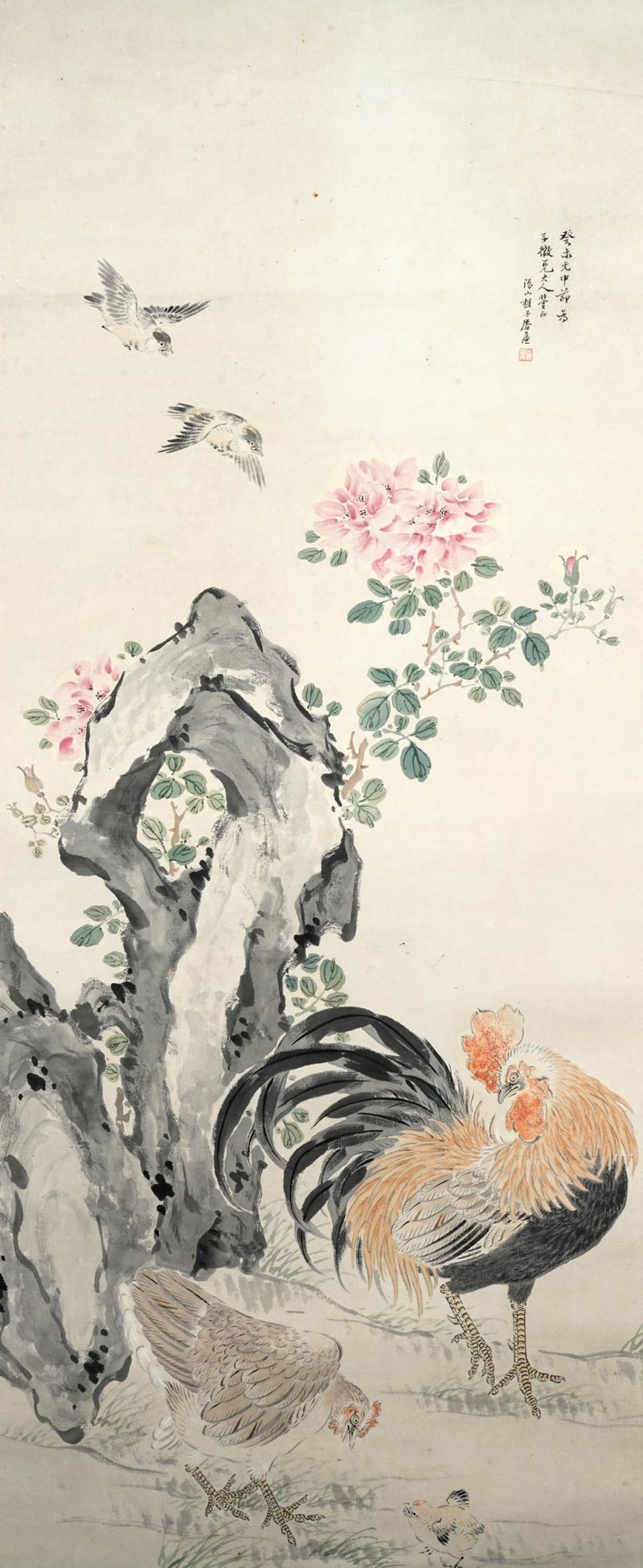    居廉 花鳥