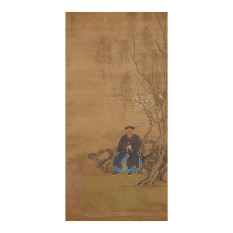 戴杲（十八世紀）清代官員畫像 設色絹本 鏡框 一七二五年作 | DAI GAO (18TH CENTURY)